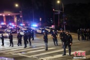 柳州约200名海军陆战队士兵进驻洛杉矶 开始执行警戒守卫任务